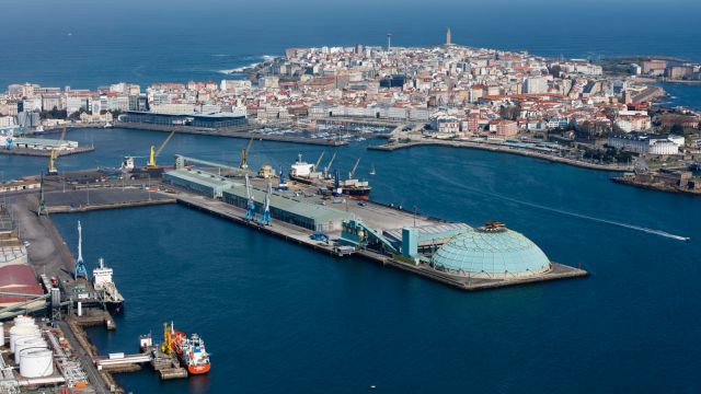 Puerto Interior de A Coruña.