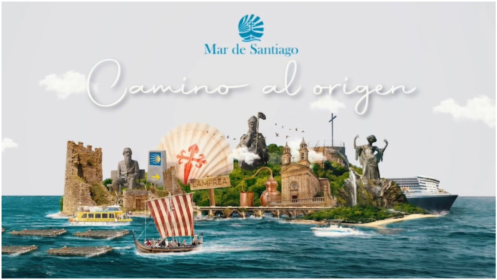 Imagen promocional de la marca Mar de Santiago.