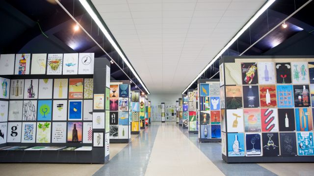 Exposición del Bienal Internacional de Cartelismo Publicitario Terras Gauda.