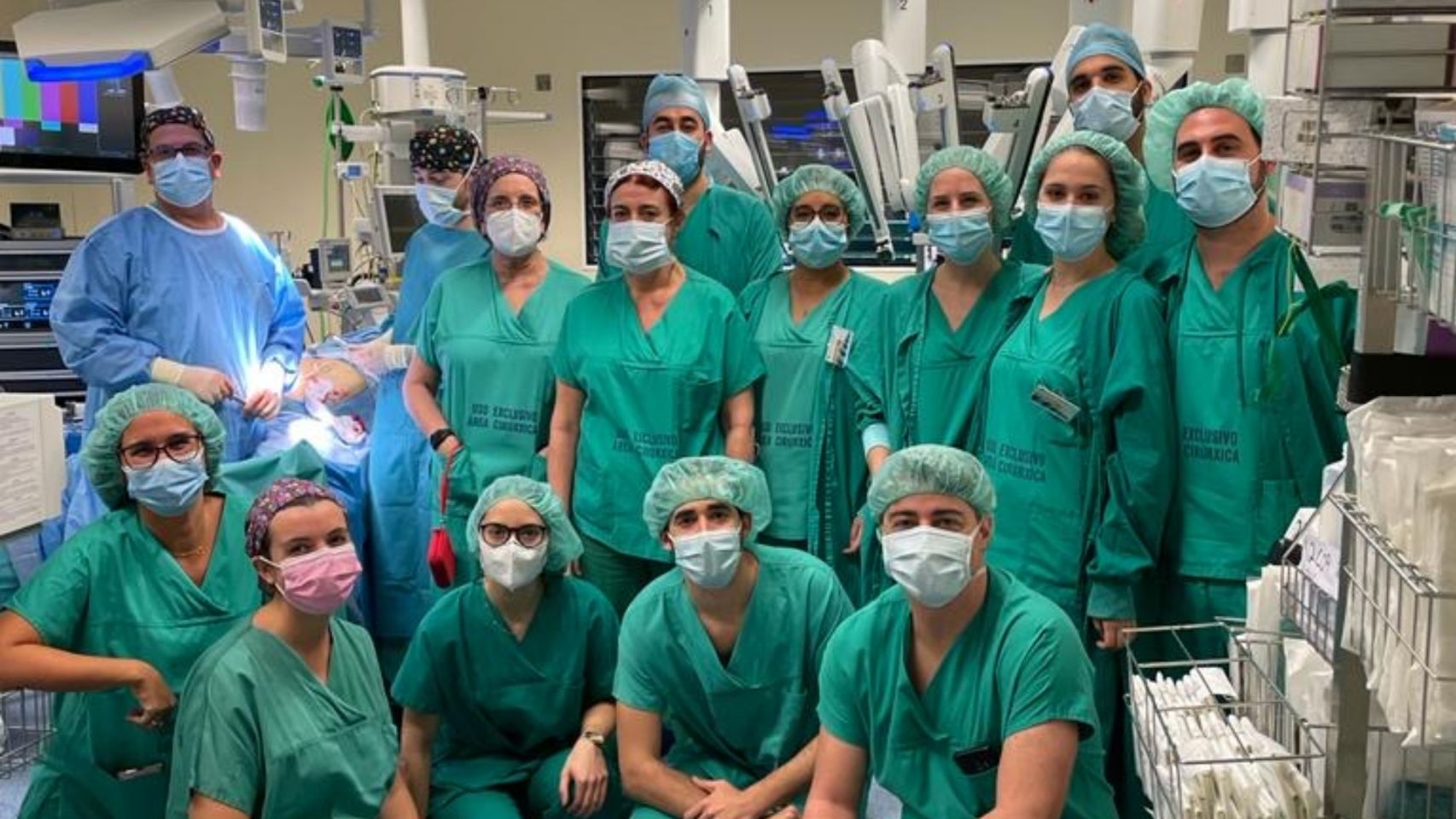 Participantes en el curso de cirugía esófago-gástrica del Hospital Álvaro Cunqueiro