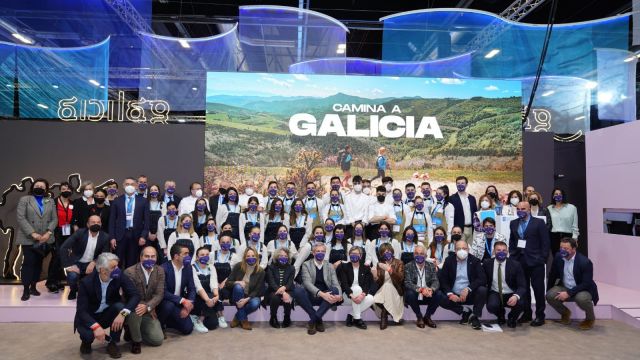 Foto de la comisión de Galicia en Fitur 2022