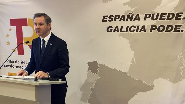 El delegado del Gobierno en Galicia, José Miñones.