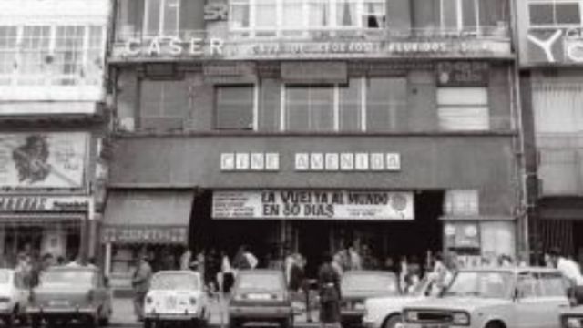 El antiguo Cine Avenida en una foto de archivo.