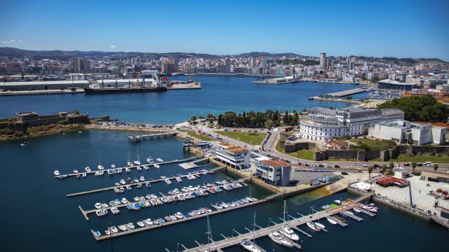 El Puerto de A Coruña.