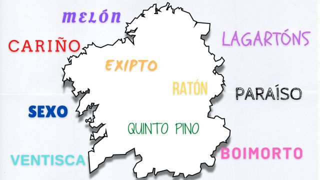 Toponimia gallega.