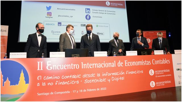 La inauguración del II Encuentro Internacional de Economistas Contables.