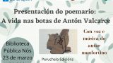 Presentación del poemario: La vida en las botas en Ourense