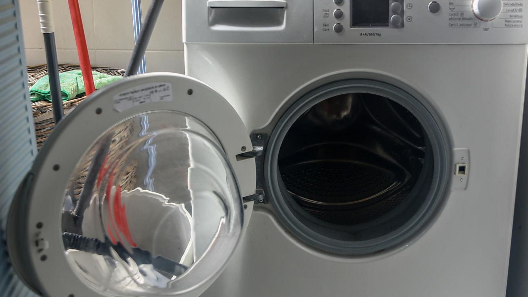 Una lavadora en una imagen de archivo.