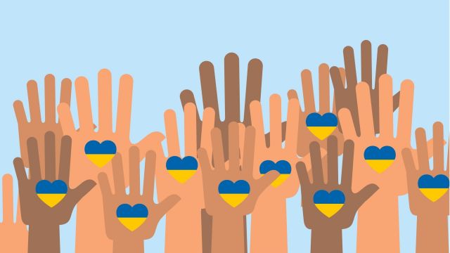 Los gallegos pueden ayudar al pueblo ucraniano desde casa 