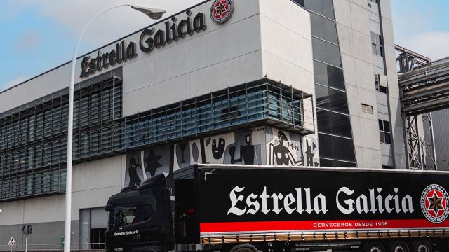 Fábrica de Estrella Galicia.