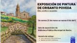 Exposición de pintura de Crisanto Poveda en Narón