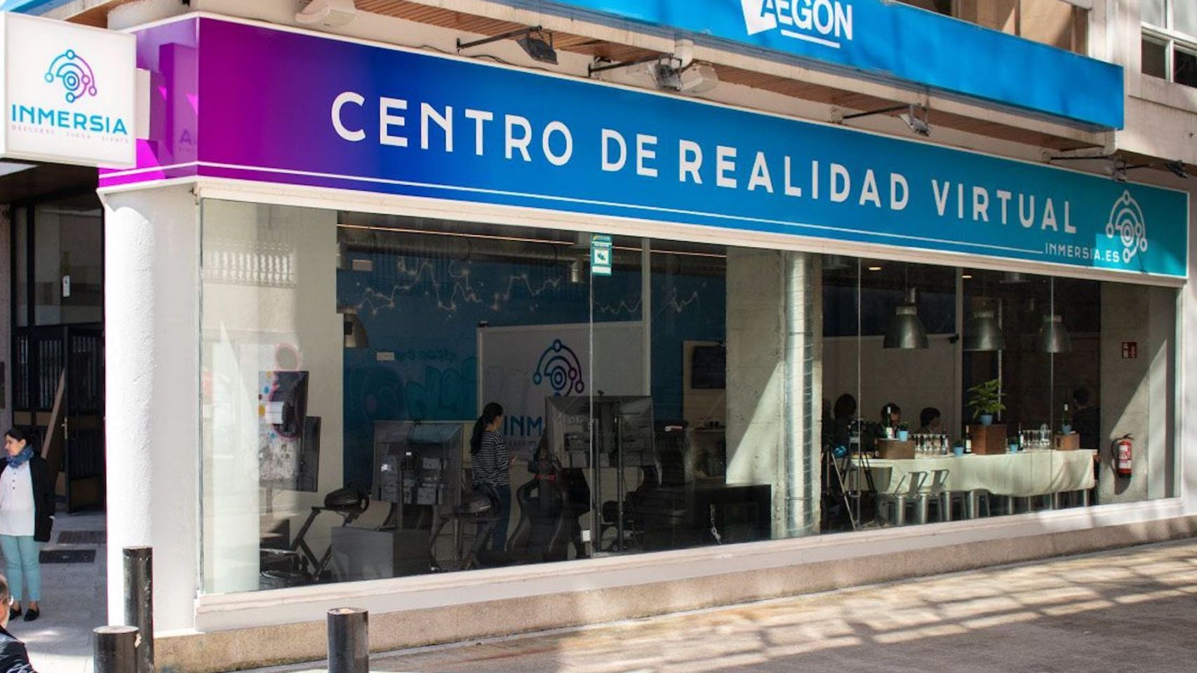 Centro de realidad virtual en Vigo.