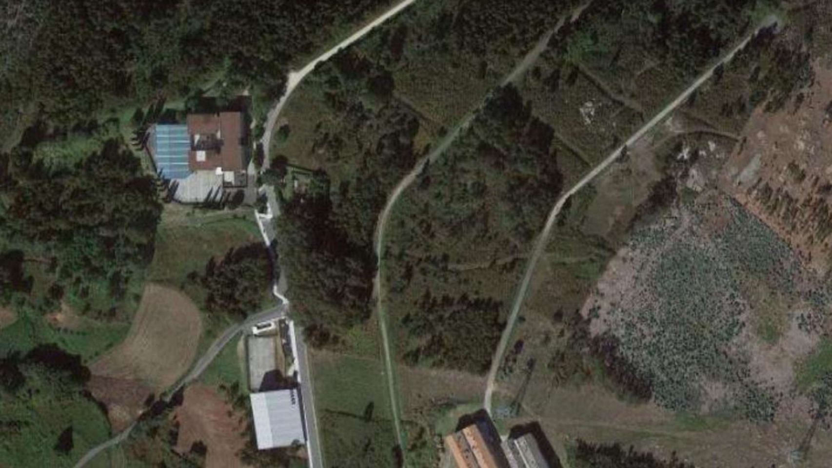 Imagen aérea de parte del concello de Arteixo.