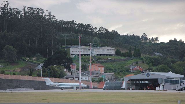 El aeropuerto de A Coruña