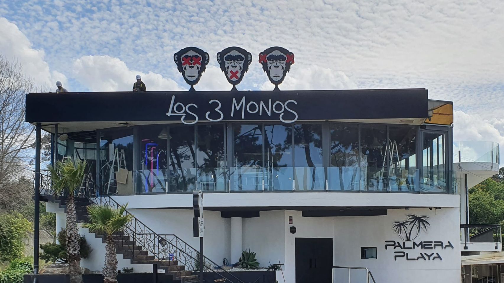 Los 3 Monos en Samil, Vigo.