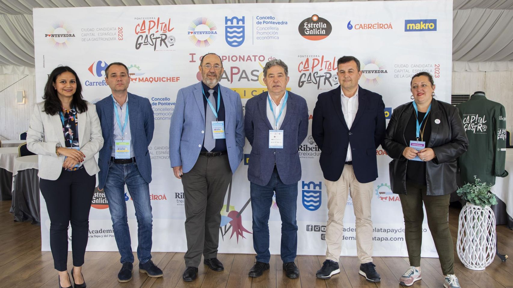 Celebración del I Campeonato de Tapas de Galicia 2022.
