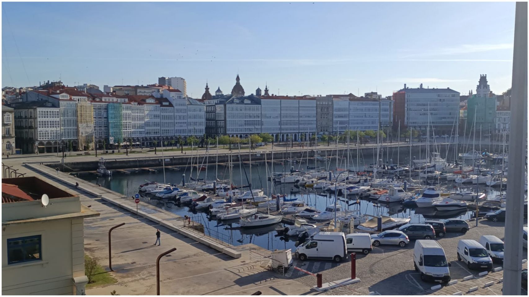 La Marina de A Coruña.