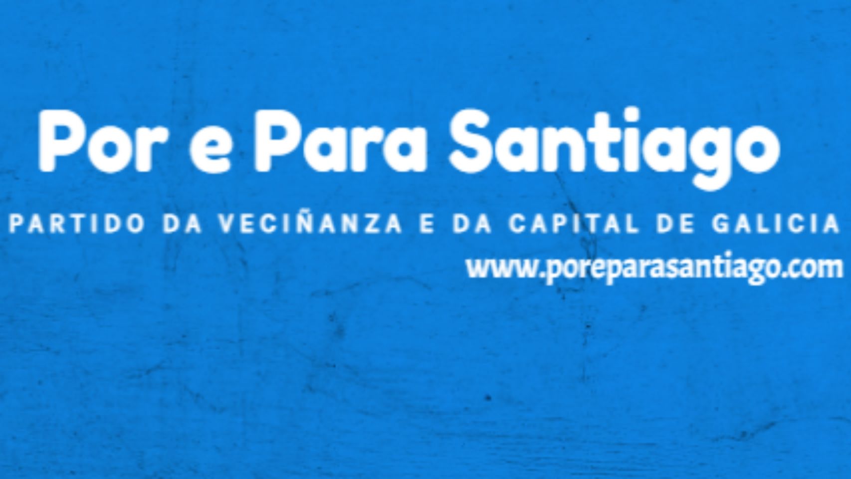 Imagen del nuevo partido "Por e Para Santiago".