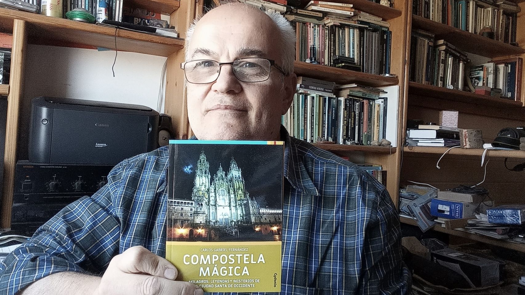 Carlos Gabriel Fernández, autor de 'Compostela Mágica'.