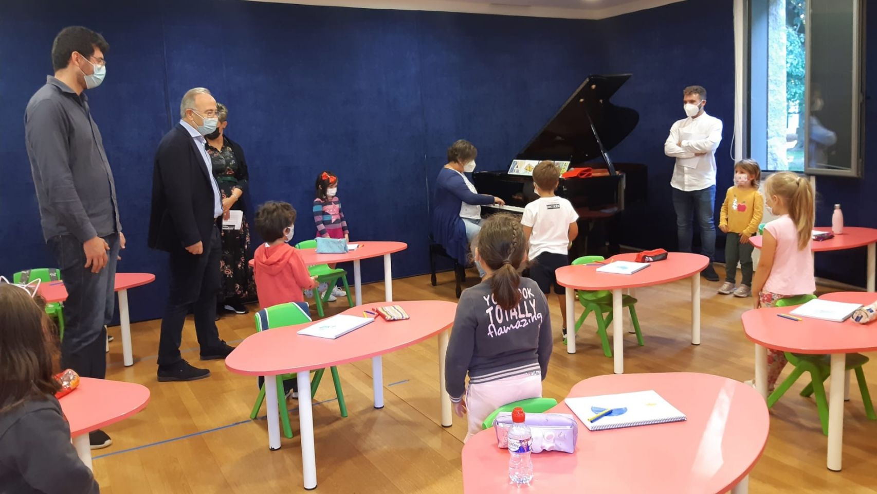 Inicio de curso en la Escola Municipal de Música de Santiago.
