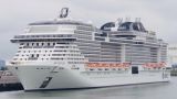 Llegada del Crucero `MSC Virtuosa´ al Puerto de A Coruña