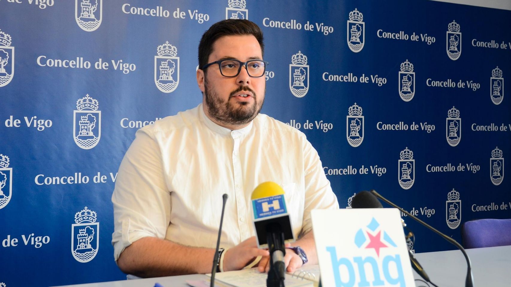 Xabier Pérez Igrexas, representante del BNG de Vigo.