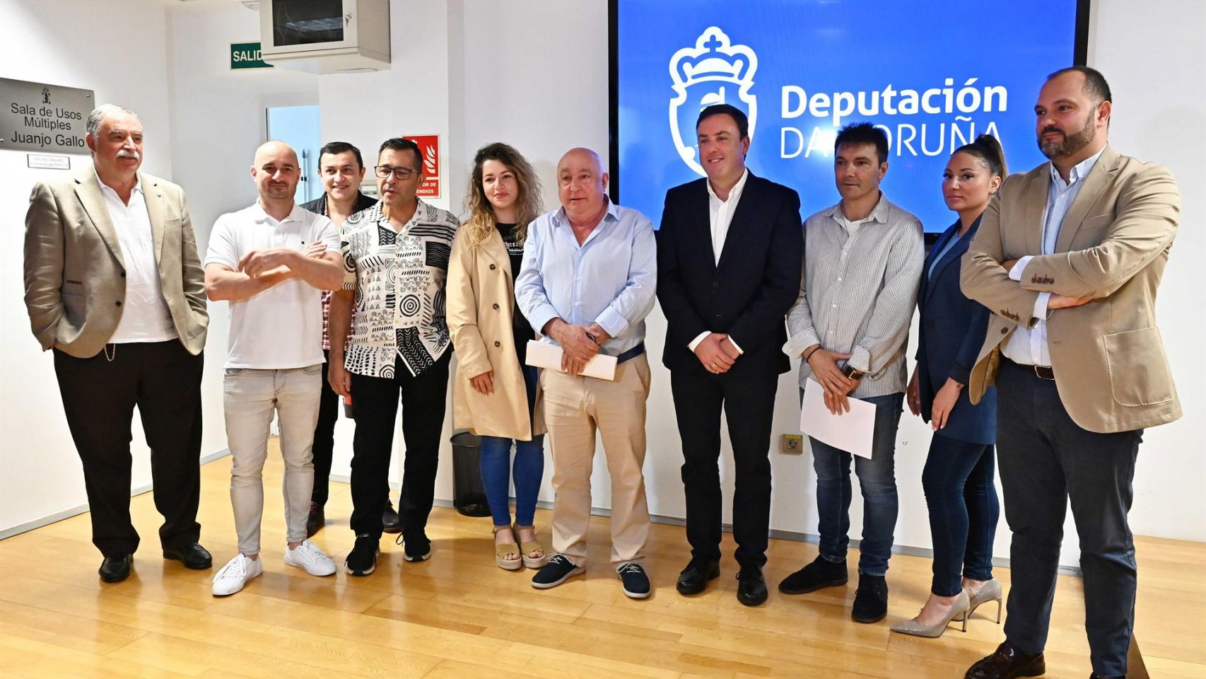 La Diputación de A Coruña presenta sus ayudas para orquestas y verbenas.