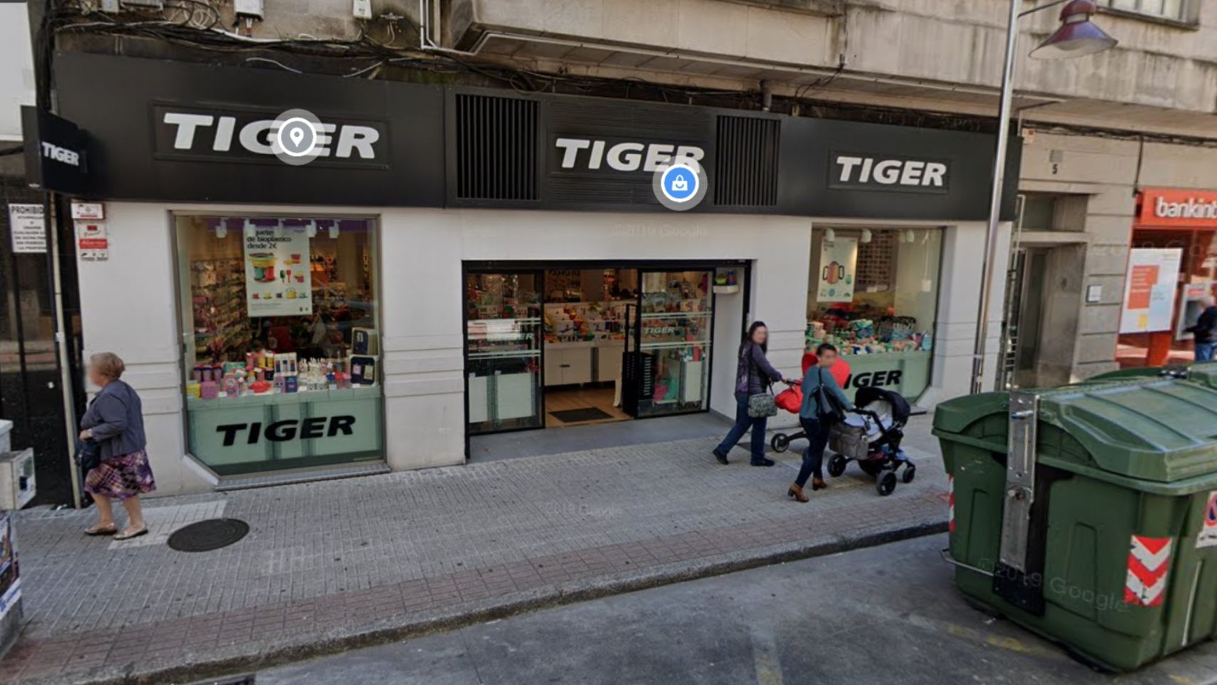 Tienda de Tiger en Pontevedra.