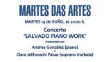 Andrea González presenta `Salvado. Piano Work´ en A Coruña