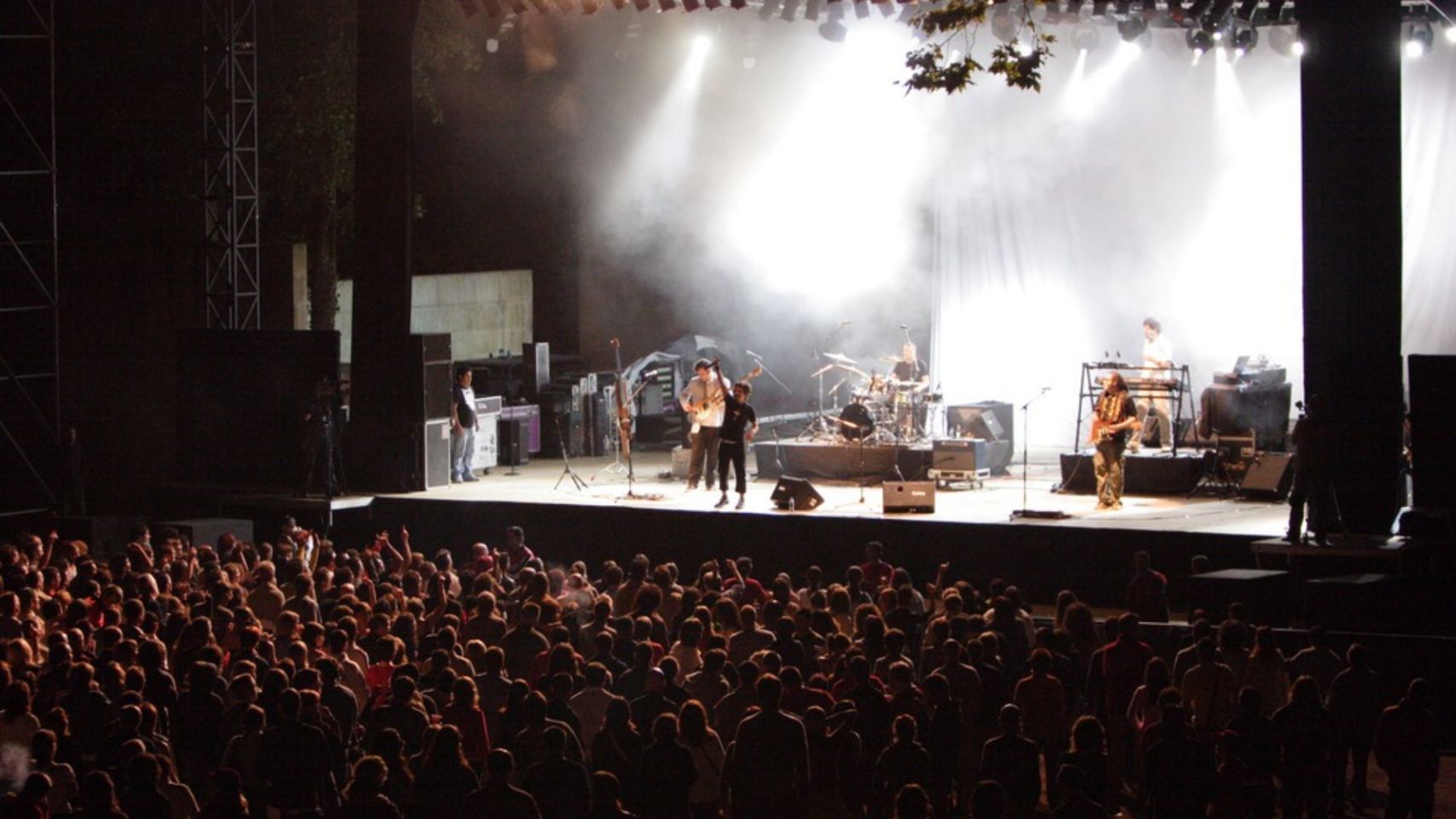 Imagen de un concierto en Castrelos.