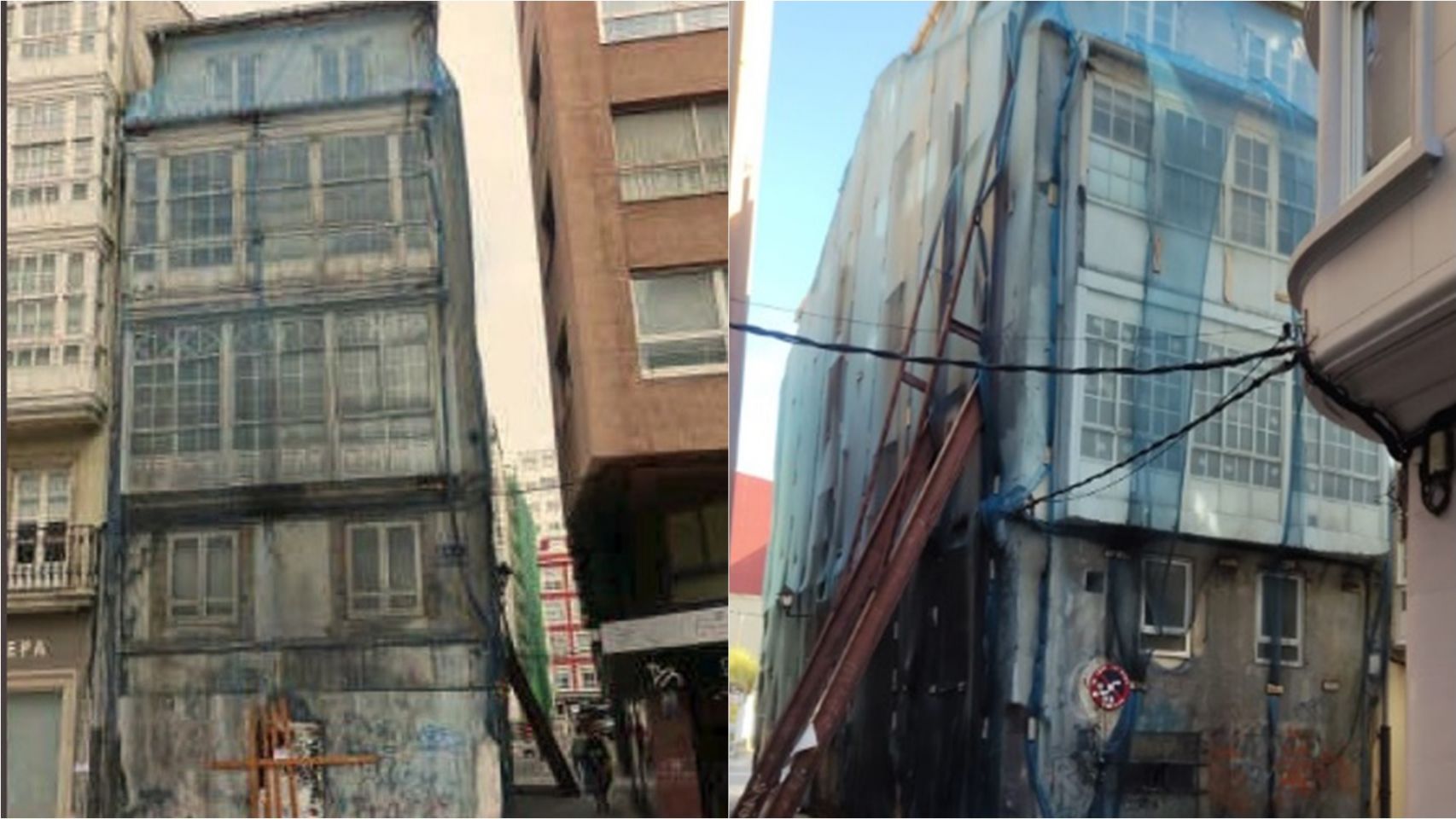 El edificio que la Xunta ha comprado en la calle San Andrés de A Coruña en el marco del Proyecto Rexurbe.