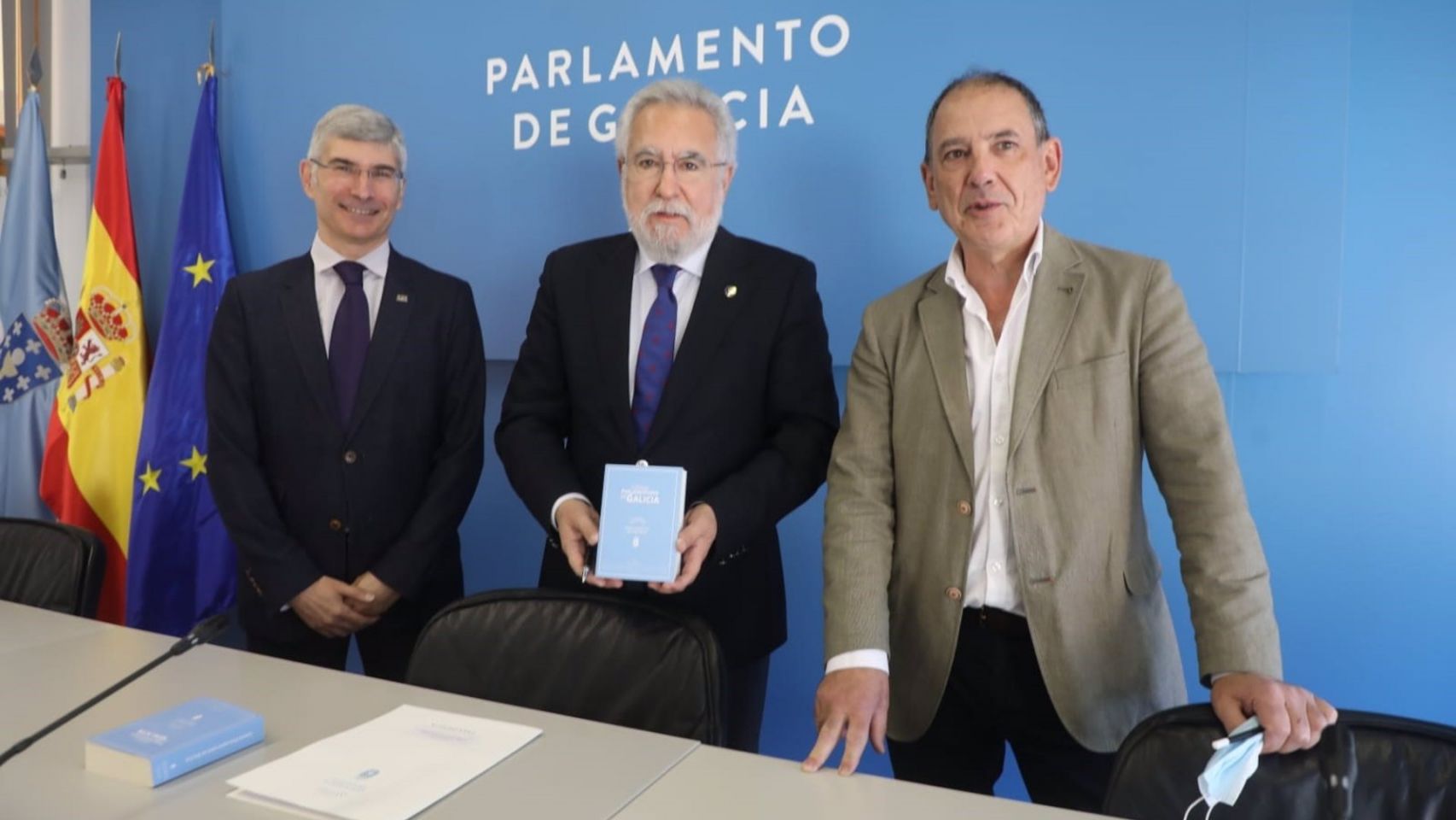 Acto de presentación del Código Parlamentario de Galicia