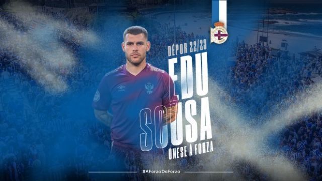 Edu Sousa es nuevo jugador del Deportivo