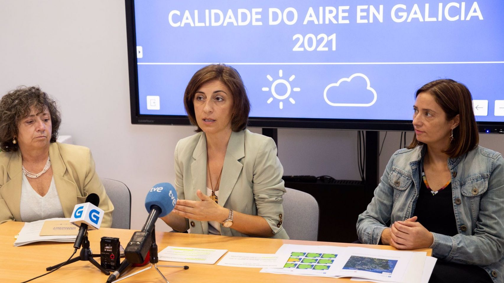 La conselleira de Medio Ambiente, Territorio e Vivenda, Ángeles Vázquez.