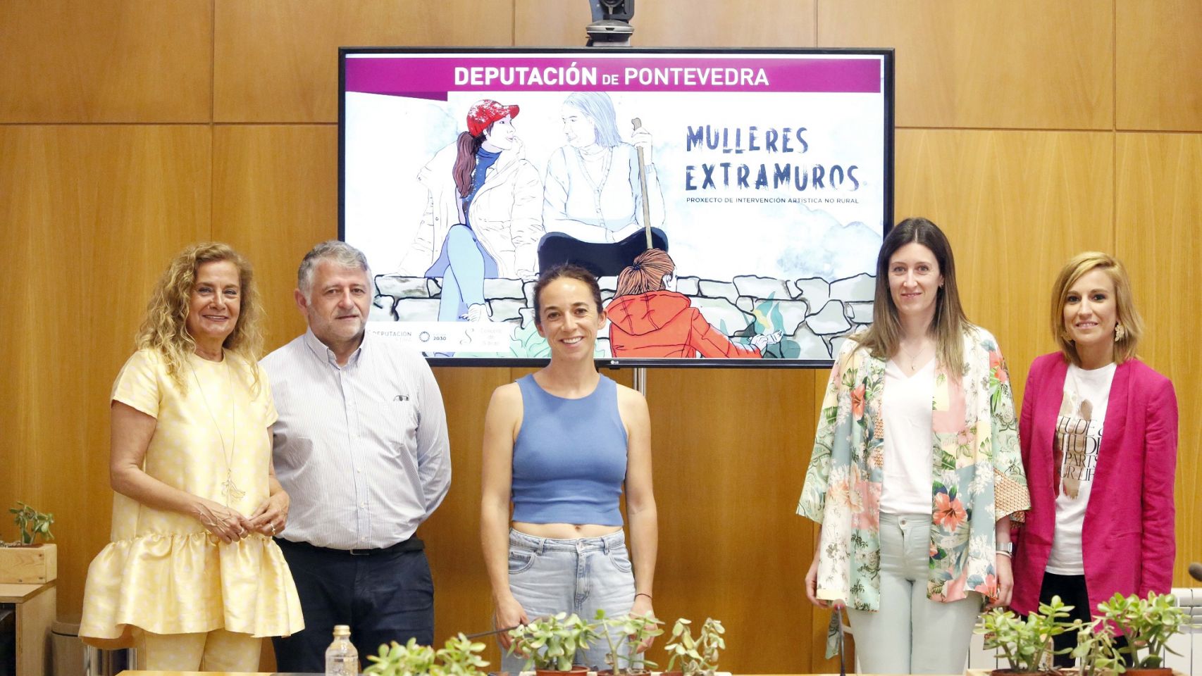 Mulleres Extramuros, iniciativa impulsada por la Diputación de Pointevedra.