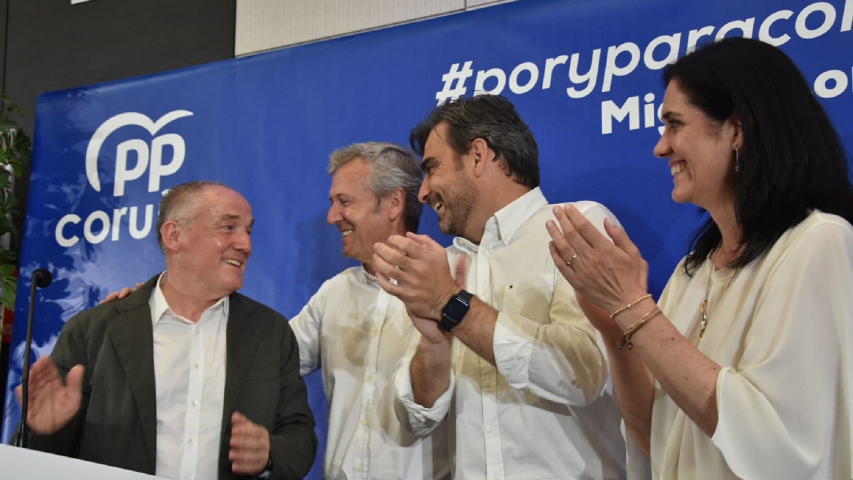Miguel Lorenzo, nuevo presidente del PP de A Coruña.