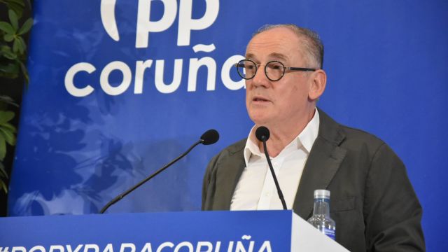 El presidente del PP de A Coruña, Miguel Lorenzo 