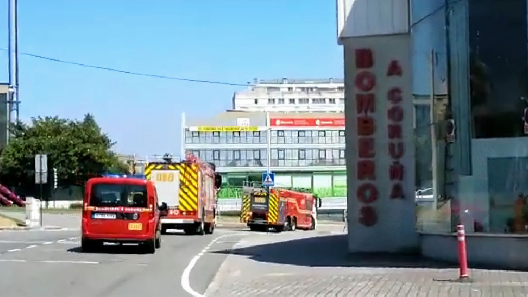 Los bomberos de A Coruña en una imagen de archivo