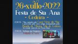 Fiestas de Santa Ana de Cedeira 2022 (A Coruña)