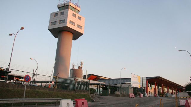 El aeropuerto de Vigo.