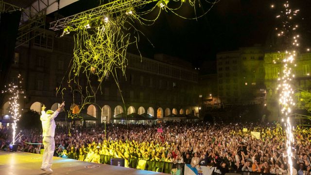 El espectáculo de LOS40 Summer Live en las fiestas de A Coruña