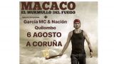 Concierto de  Macaco + Nación Quilombo & García Mc | Fiestas de María Pita 2022 en A Coruña