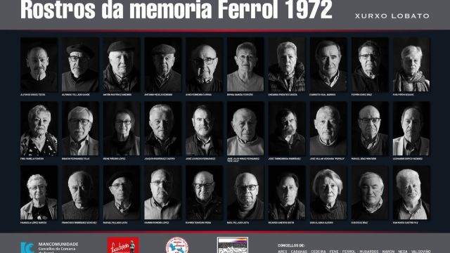 Exposición 'Rostros de la Memoria. Ferrol 1972'.