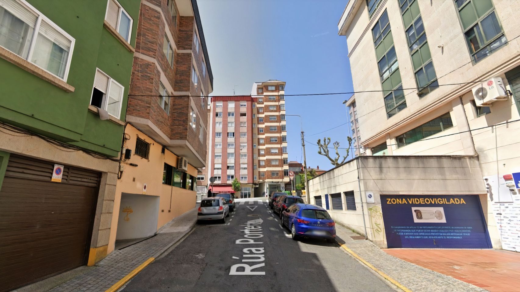 Los hechos ocurrieron en la calle Portela (Vigo).