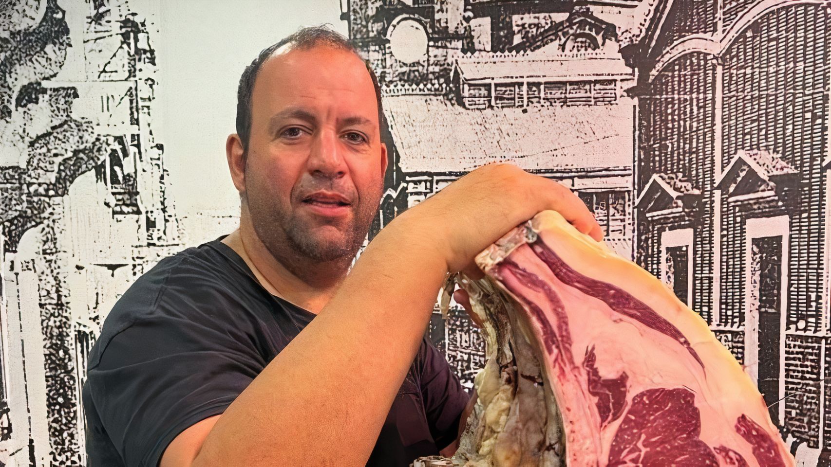 Bruno Casal, impulsor del producto carne de batea
