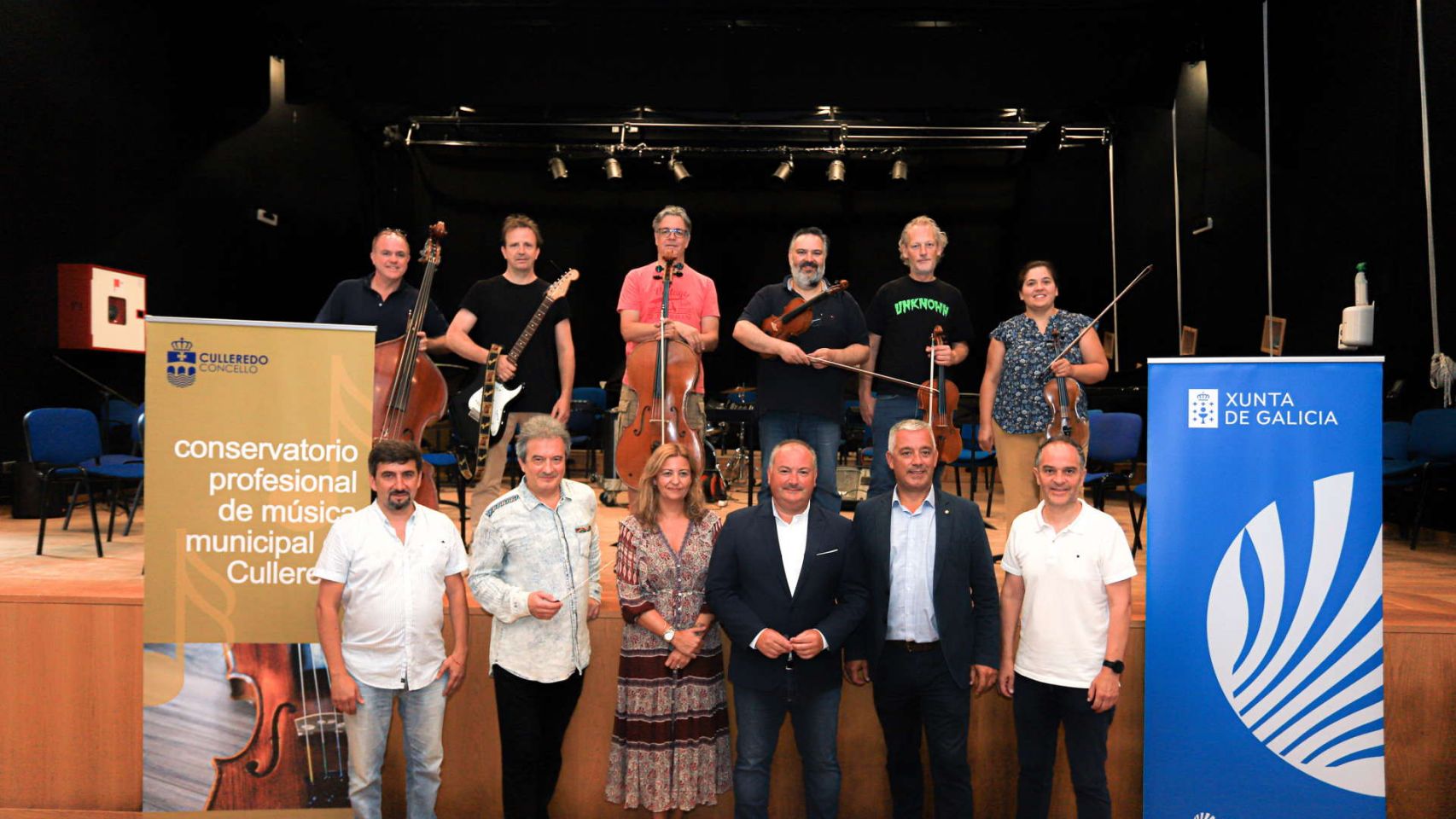 Presentación del proyecto Rock-Barock en el Conservatorio de Música Municipal de Culleredo 