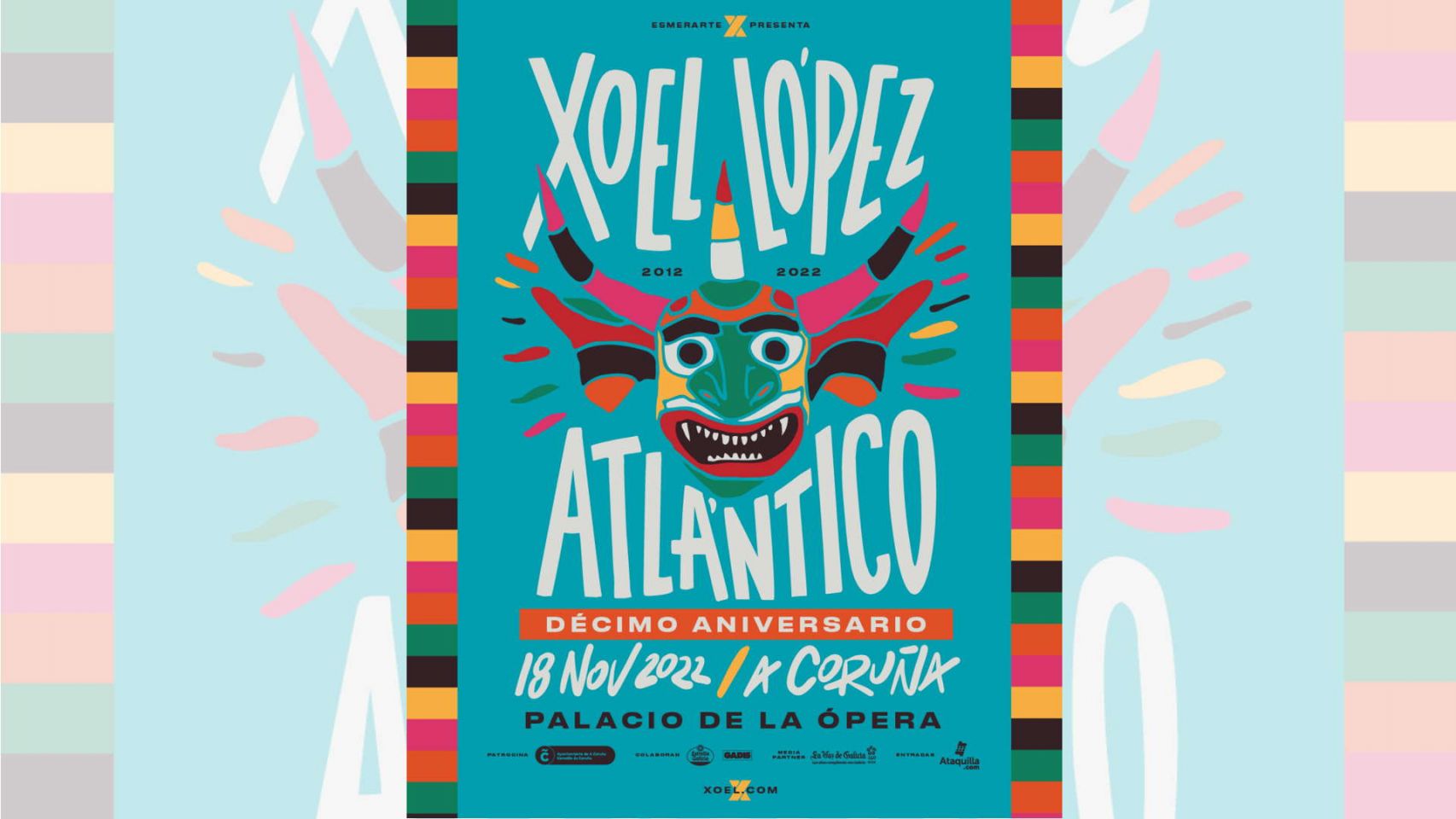 Cartel del concierto que Xoel López dará en la ciudad herculina 