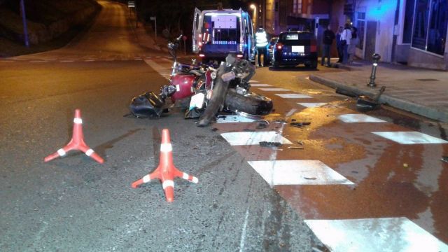 Un motorista falleció en Lugo tras ser arrollado por un turismo que conducía una persona ebria.