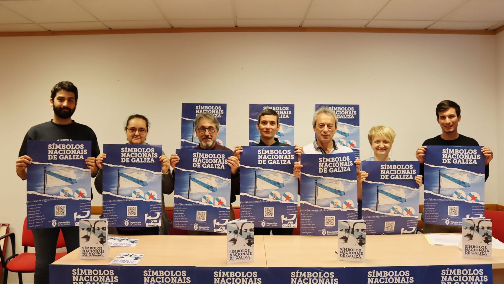 presentación de la campaña de Vía galega