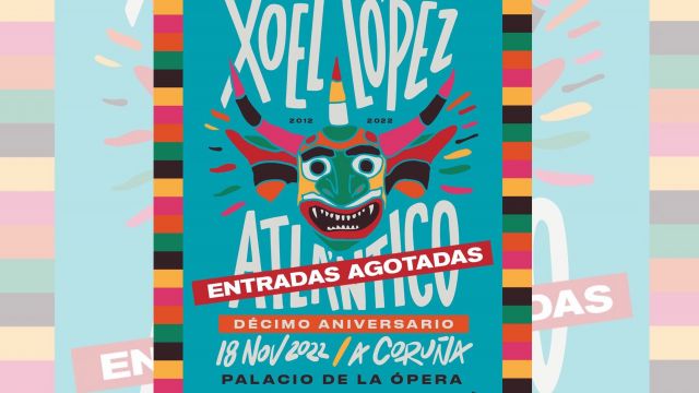 Cartel del concierto que Xoel López dará en la ciudad herculina